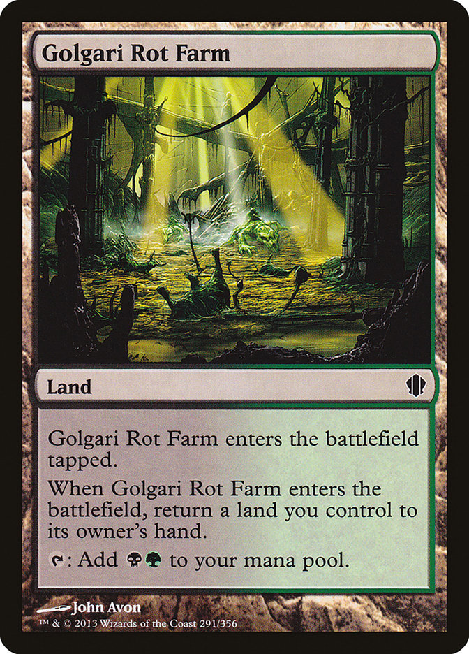 Golgari Rot Farm [Commander 2013] | Golgari Games