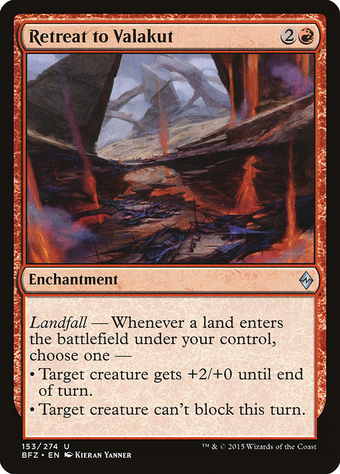 Retreat to Valakut [Battle for Zendikar] | Local Legends
