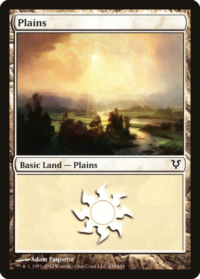 Plains (230) [Avacyn Restored] | Golgari Games