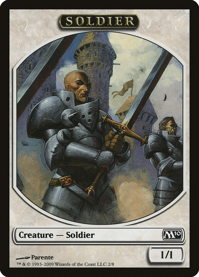 Soldier Token [Magic 2010 Tokens] | Local Legends