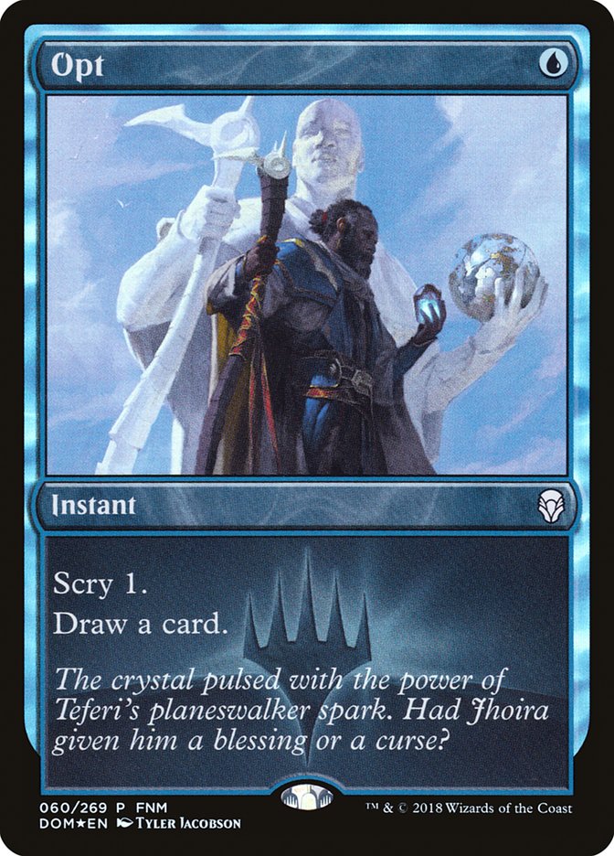 Opt (FNM) [Dominaria Promos] | Local Legends