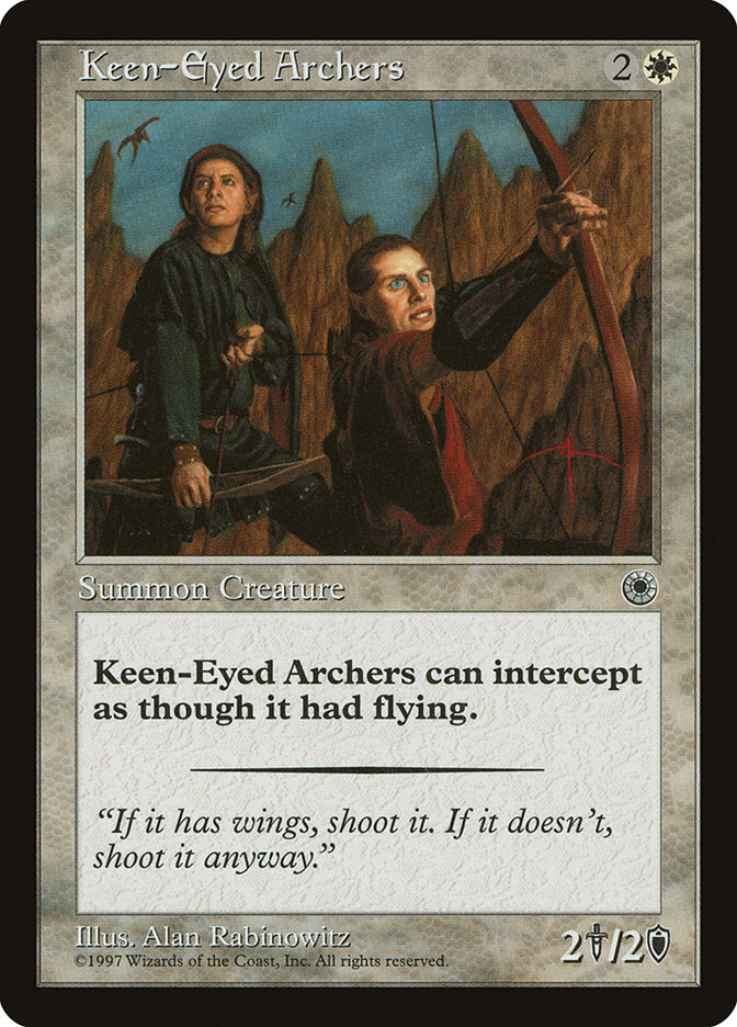 Keen-Eyed Archers [Portal] | Golgari Games