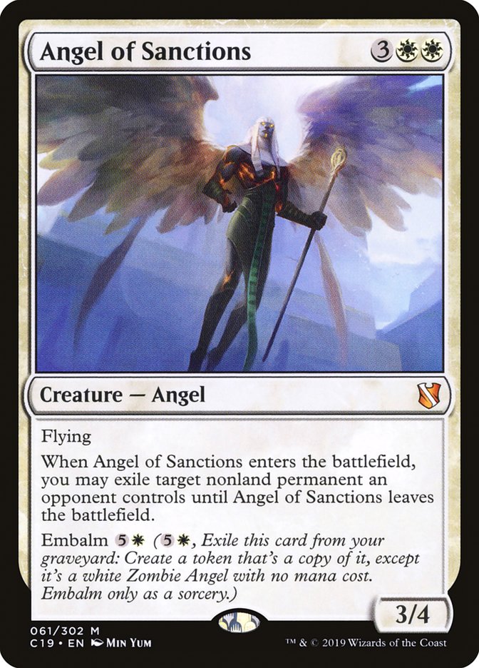 Angel of Sanctions [Commander 2019] | Golgari Games