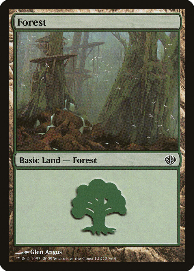 Forest (29) [Duel Decks: Garruk vs. Liliana] | Golgari Games