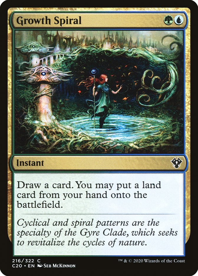 Growth Spiral [Commander 2020] | Local Legends