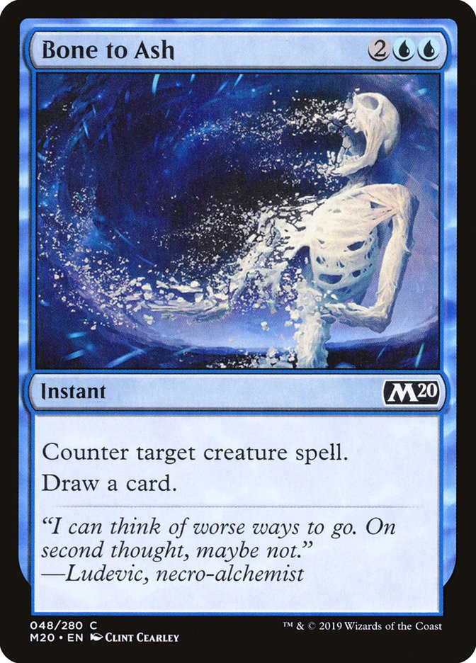Bone to Ash [Core Set 2020] | Local Legends