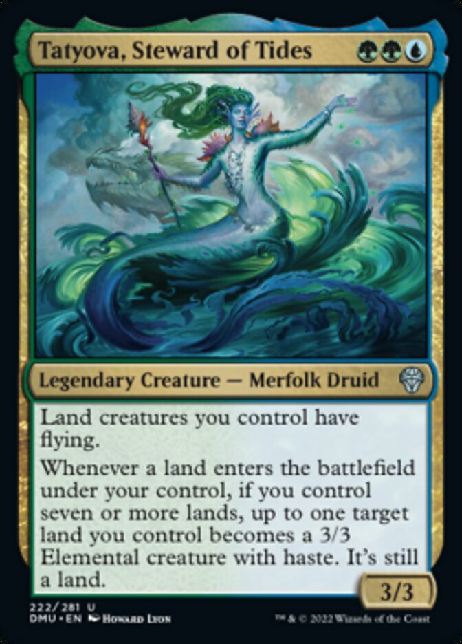 Tatyova, Steward of Tides [Dominaria United] | Golgari Games