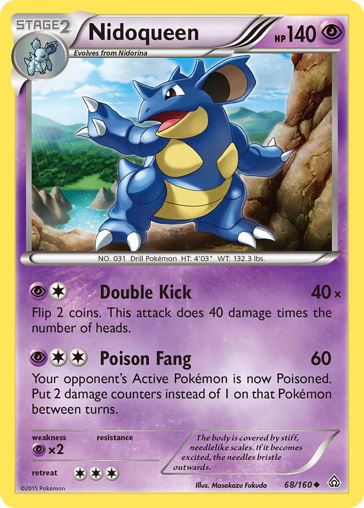 Nidoqueen (68/160) [XY: Primal Clash] | Golgari Games