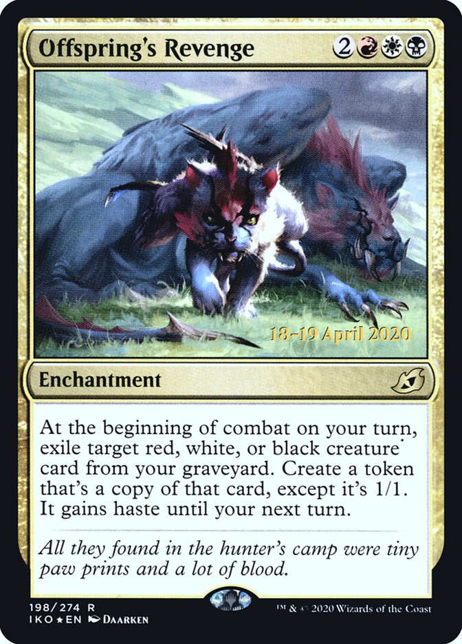 Offspring's Revenge [Ikoria: Lair of Behemoths Prerelease Promos] | Local Legends