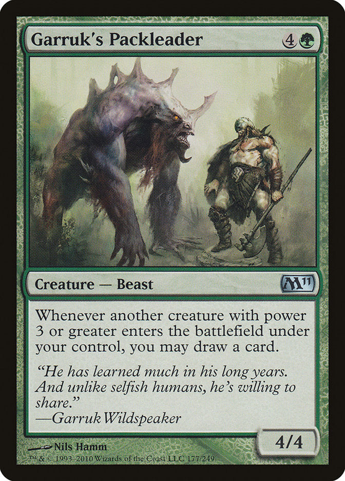 Garruk's Packleader [Magic 2011] | Local Legends