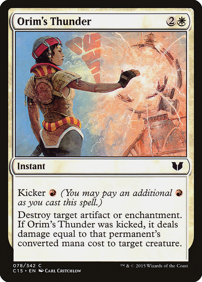 Orim's Thunder [Commander 2015] | Golgari Games