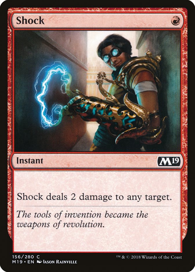 Shock [Core Set 2019] | Golgari Games