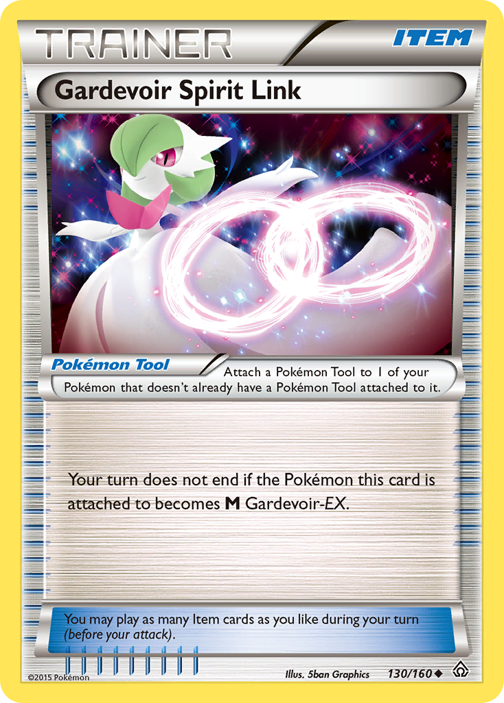 Gardevoir Spirit Link (130/160) [XY: Primal Clash] | Golgari Games