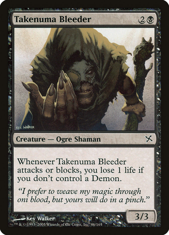 Takenuma Bleeder [Betrayers of Kamigawa] | Golgari Games