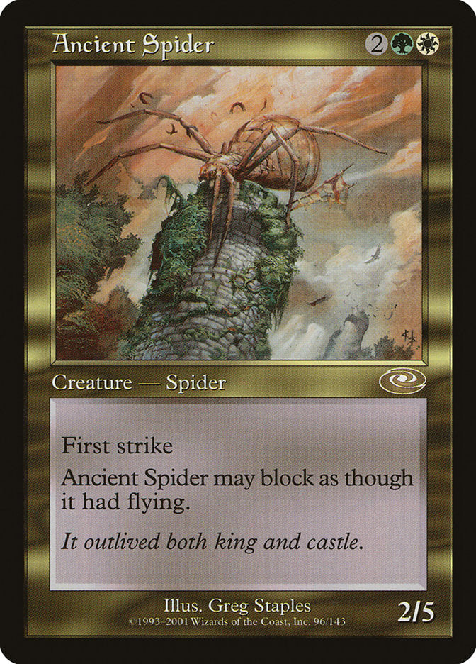 Ancient Spider [Planeshift] | Golgari Games