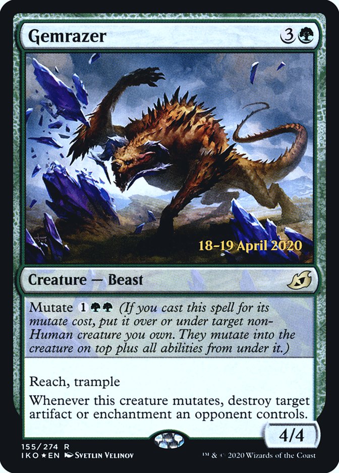 Gemrazer [Ikoria: Lair of Behemoths Prerelease Promos] | Local Legends
