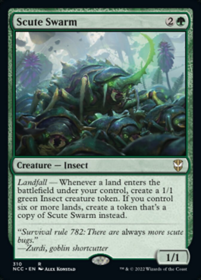 Scute Swarm [Streets of New Capenna Commander] | Local Legends