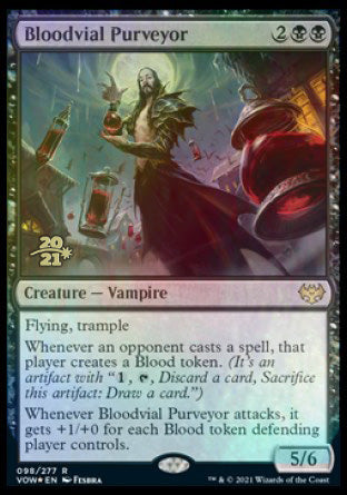 Bloodvial Purveyor [Innistrad: Crimson Vow Prerelease Promos] | Golgari Games