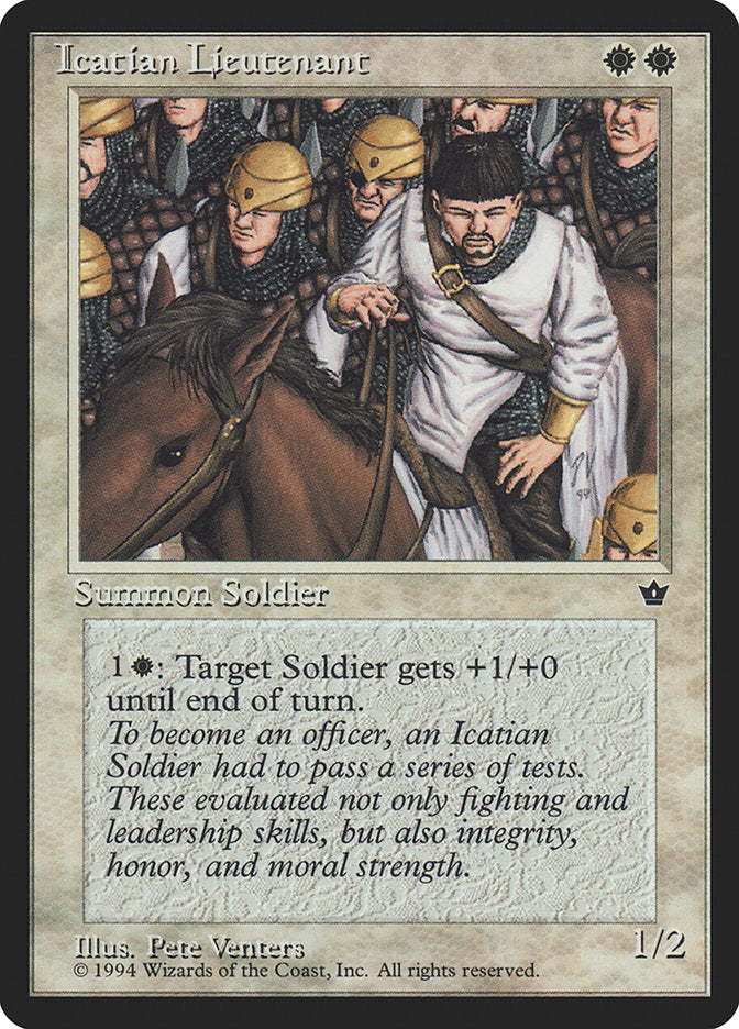 Icatian Lieutenant [Fallen Empires] | Local Legends