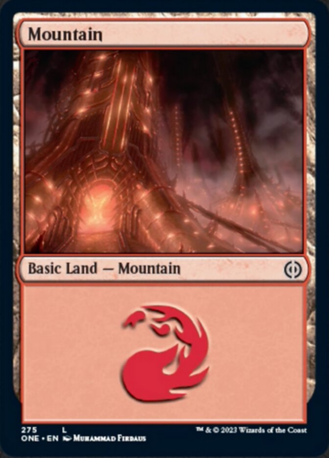 Mountain (275) [Phyrexia: All Will Be One] | Golgari Games