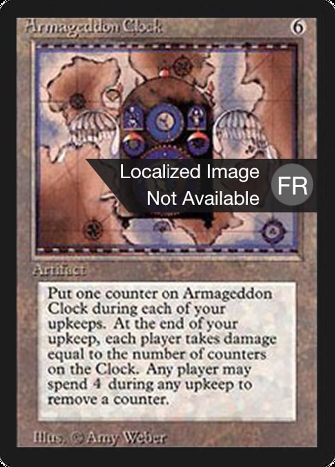 Armageddon Clock [Foreign Black Border] | Golgari Games