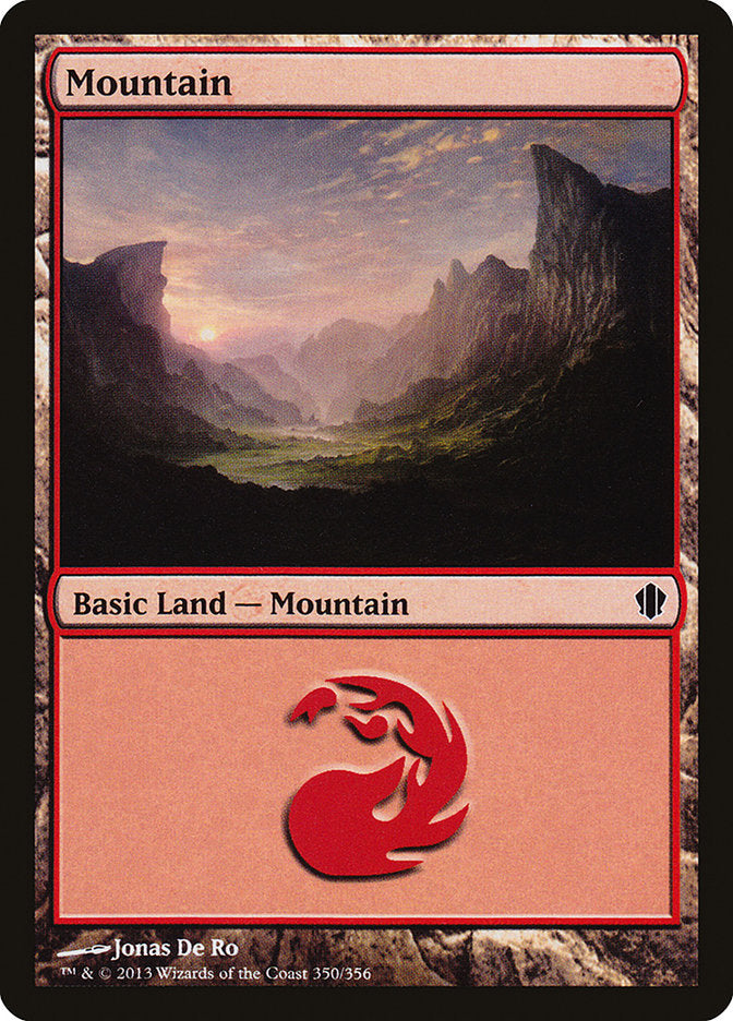 Mountain (350) [Commander 2013] | Golgari Games