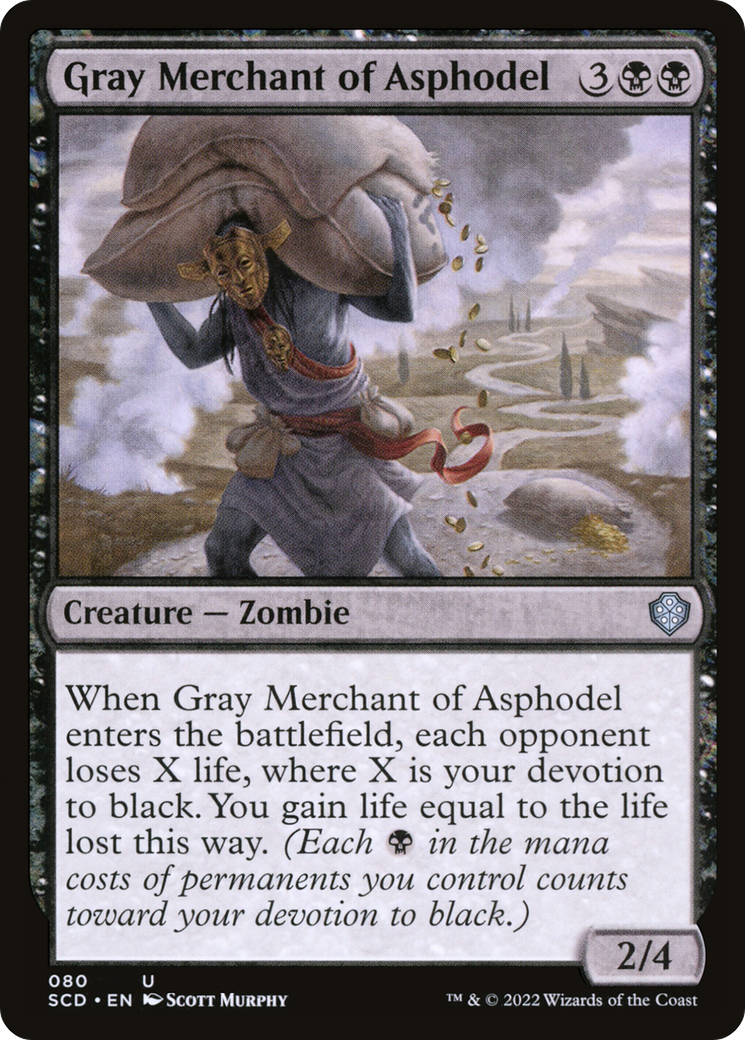 Gray Merchant of Asphodel [Starter Commander Decks] | Local Legends