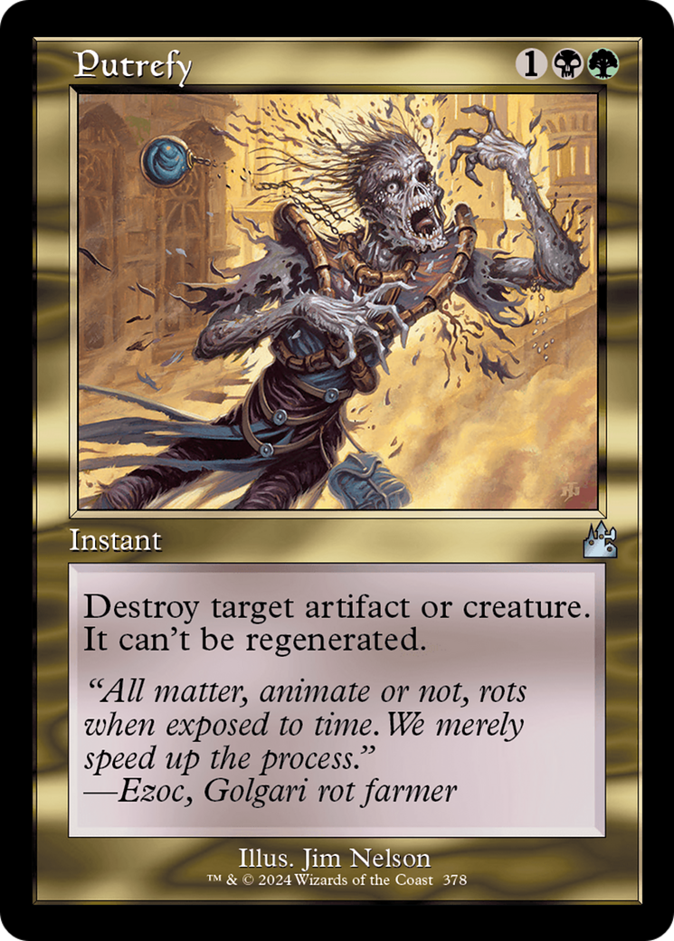 Putrefy (Retro Frame) [Ravnica Remastered] | Local Legends