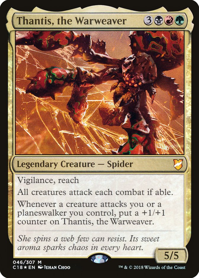 Thantis, the Warweaver [Commander 2018] | Golgari Games