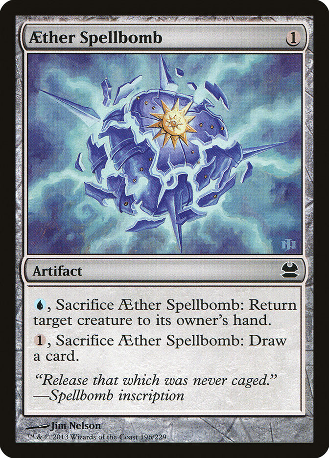 Aether Spellbomb [Modern Masters] | Local Legends