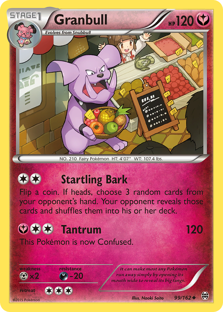 Granbull (99/162) [XY: BREAKthrough] | Golgari Games