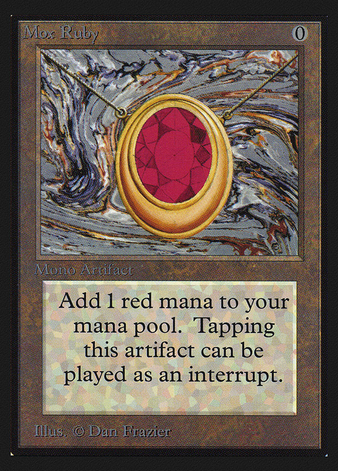 Mox Ruby [International Collectors' Edition] | Local Legends