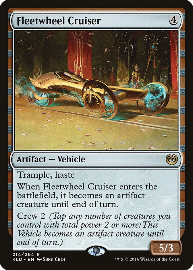 Fleetwheel Cruiser [Kaladesh] | Golgari Games