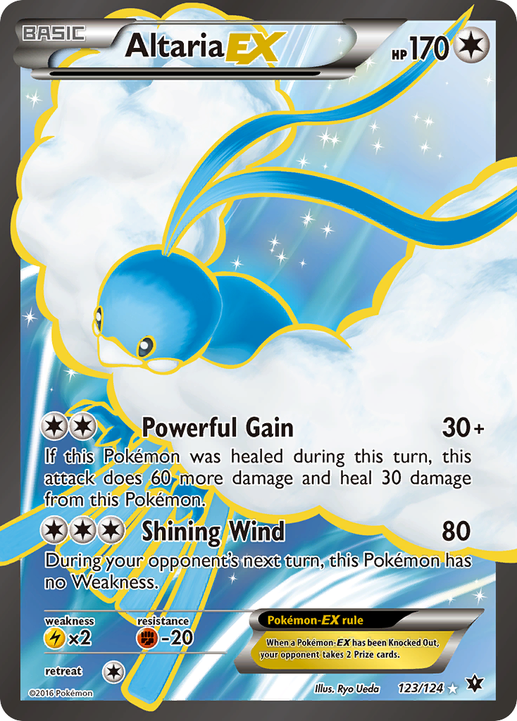 Altaria EX (123/124) [XY: Fates Collide] | Golgari Games