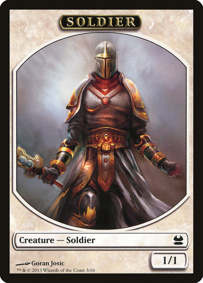 Soldier Token [Modern Masters Tokens] | Golgari Games