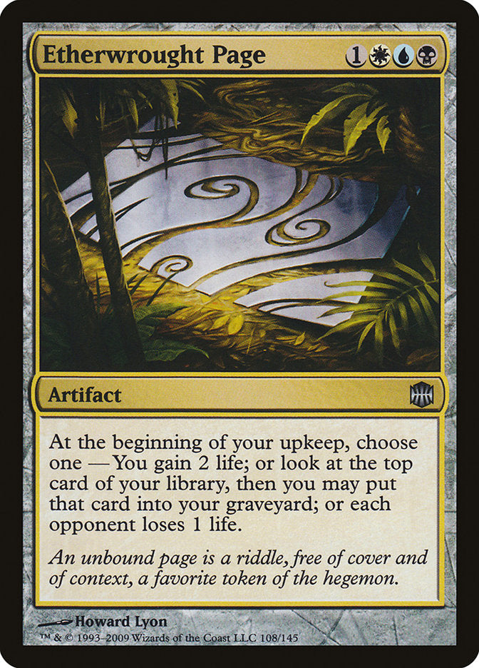 Etherwrought Page [Alara Reborn] | Local Legends