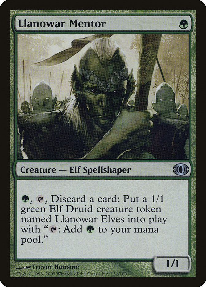 Llanowar Mentor [Future Sight] | Local Legends