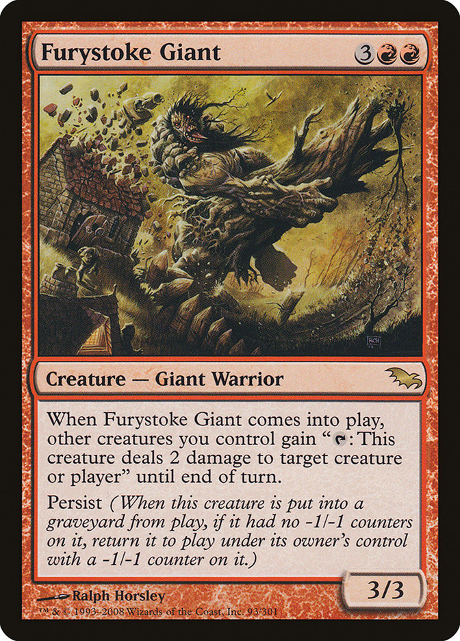 Furystoke Giant [Shadowmoor] | Local Legends