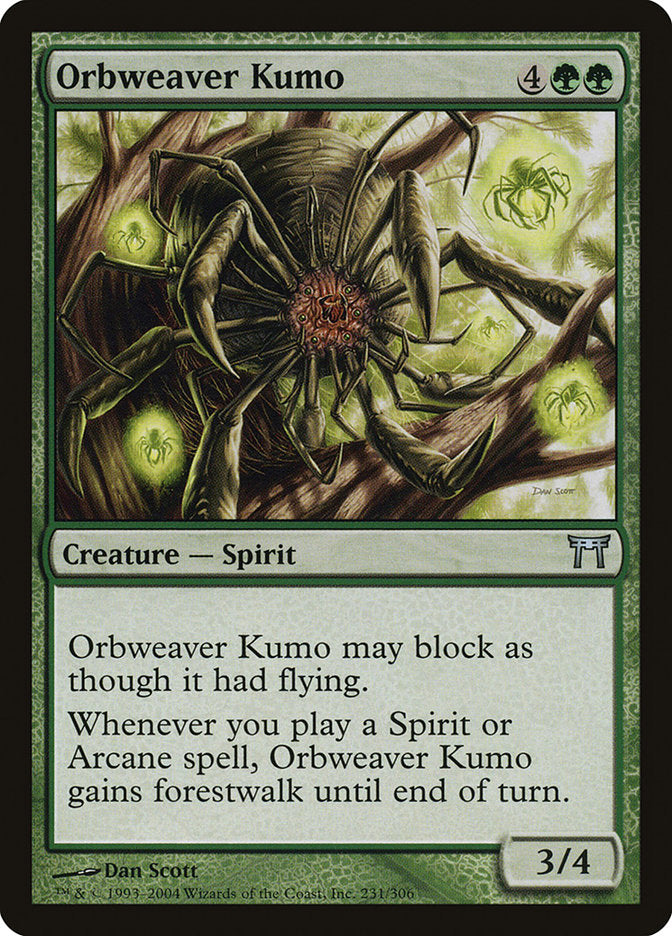 Orbweaver Kumo [Champions of Kamigawa] | Golgari Games