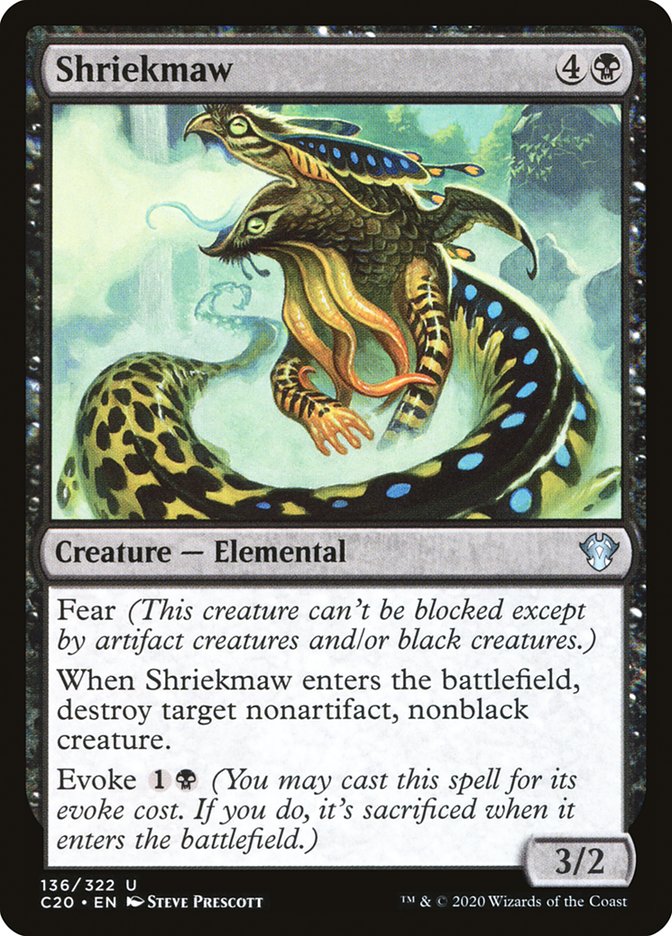 Shriekmaw [Commander 2020] | Local Legends
