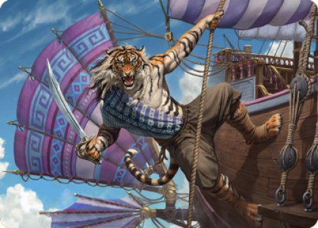Jedit Ojanen, Mercenary Art Card [Dominaria United Art Series] | Local Legends