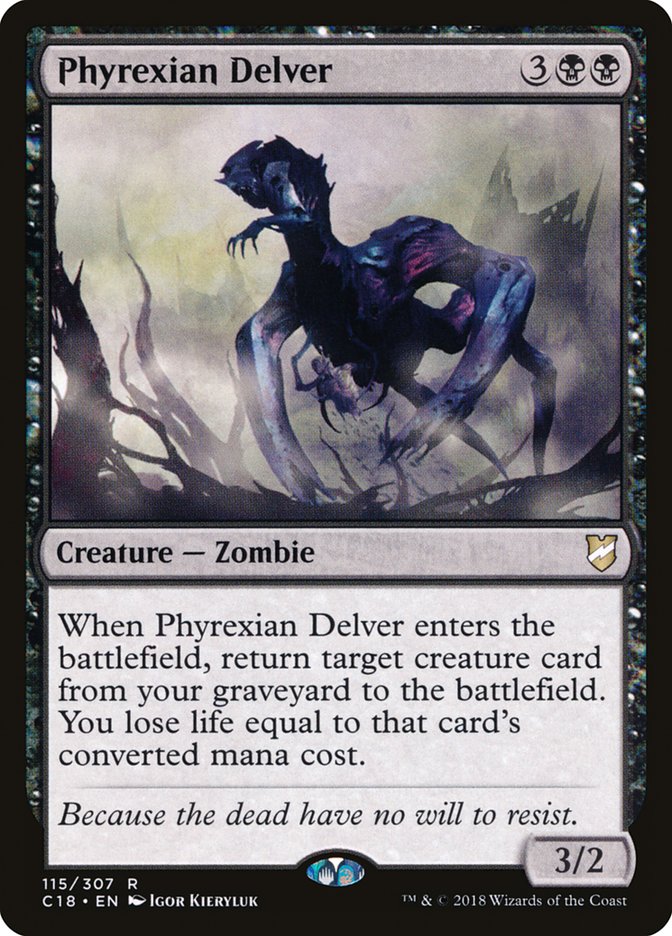 Phyrexian Delver [Commander 2018] | Golgari Games