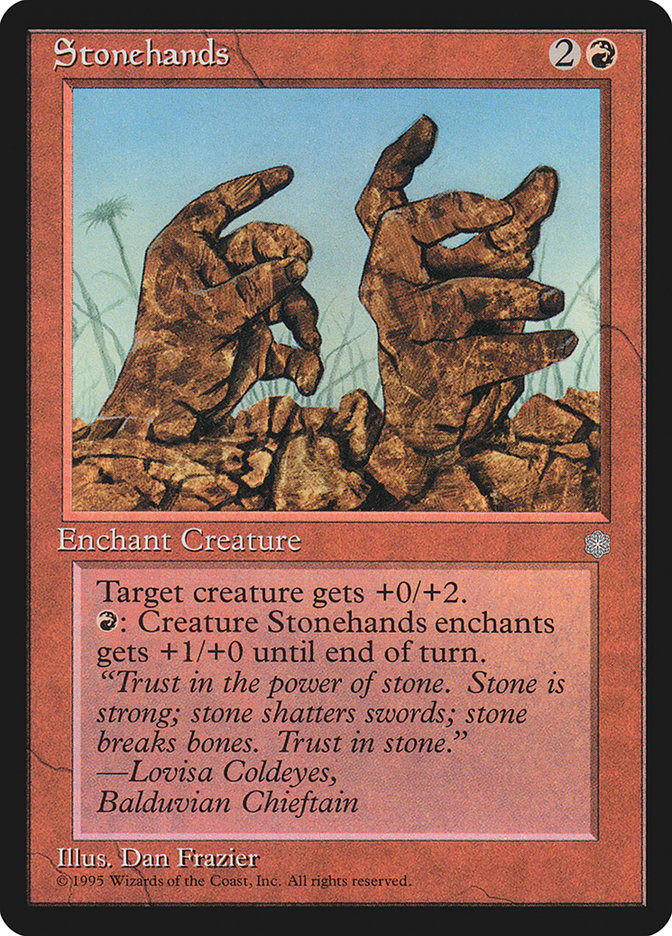 Stonehands [Ice Age] | Local Legends