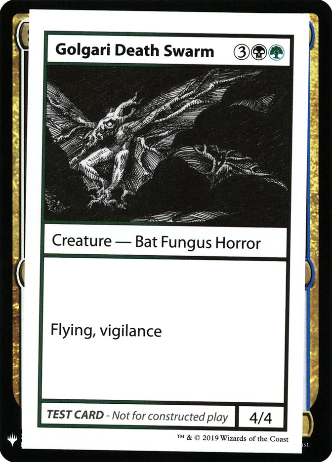 Golgari Death Swarm [Mystery Booster Playtest Cards] | Golgari Games