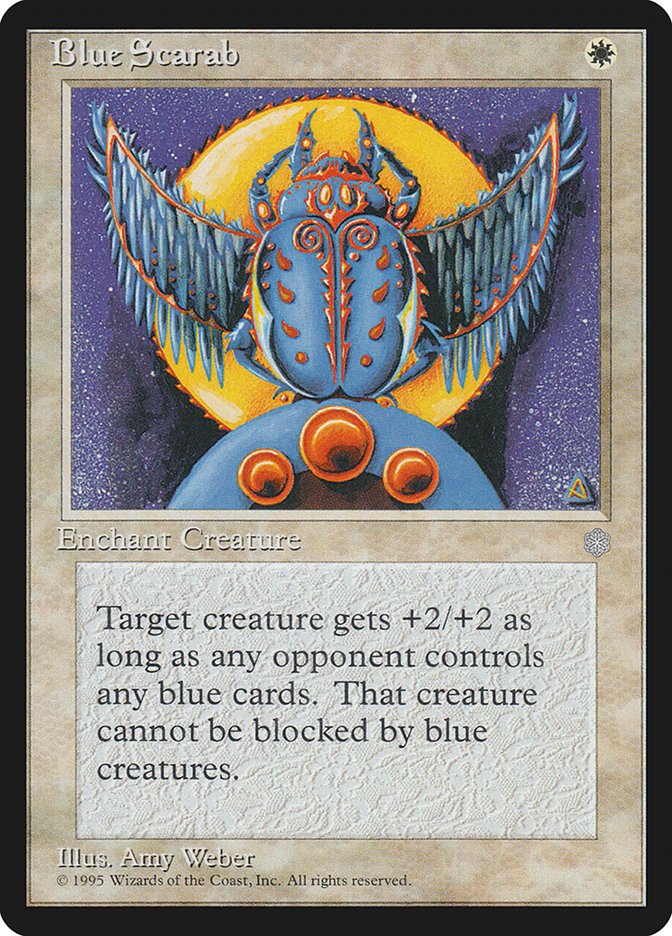 Blue Scarab [Ice Age] | Local Legends