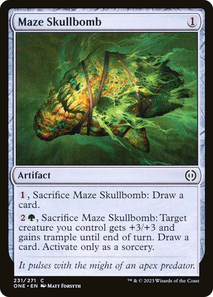 Maze Skullbomb [Phyrexia: All Will Be One] | Local Legends