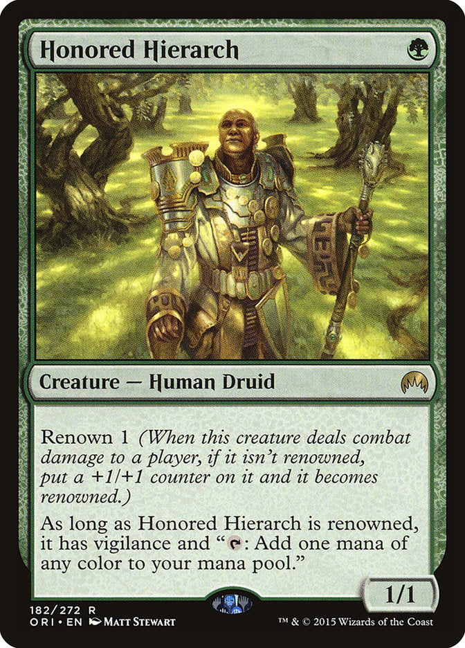 Honored Hierarch [Magic Origins] | Golgari Games