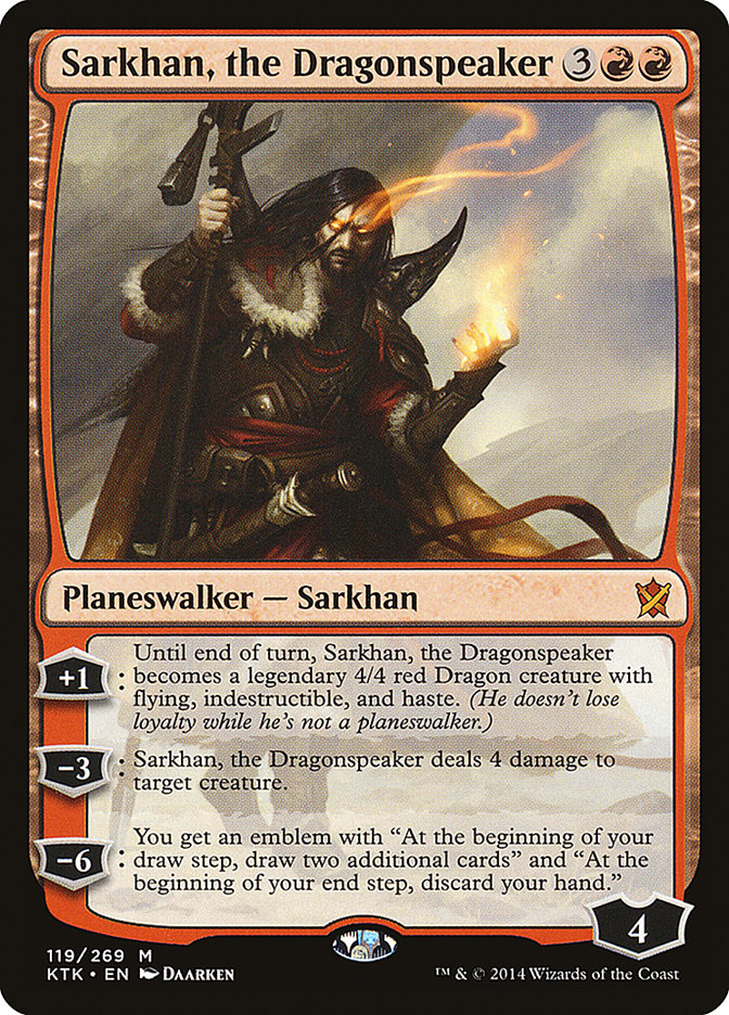 Sarkhan, the Dragonspeaker [Khans of Tarkir] | Local Legends