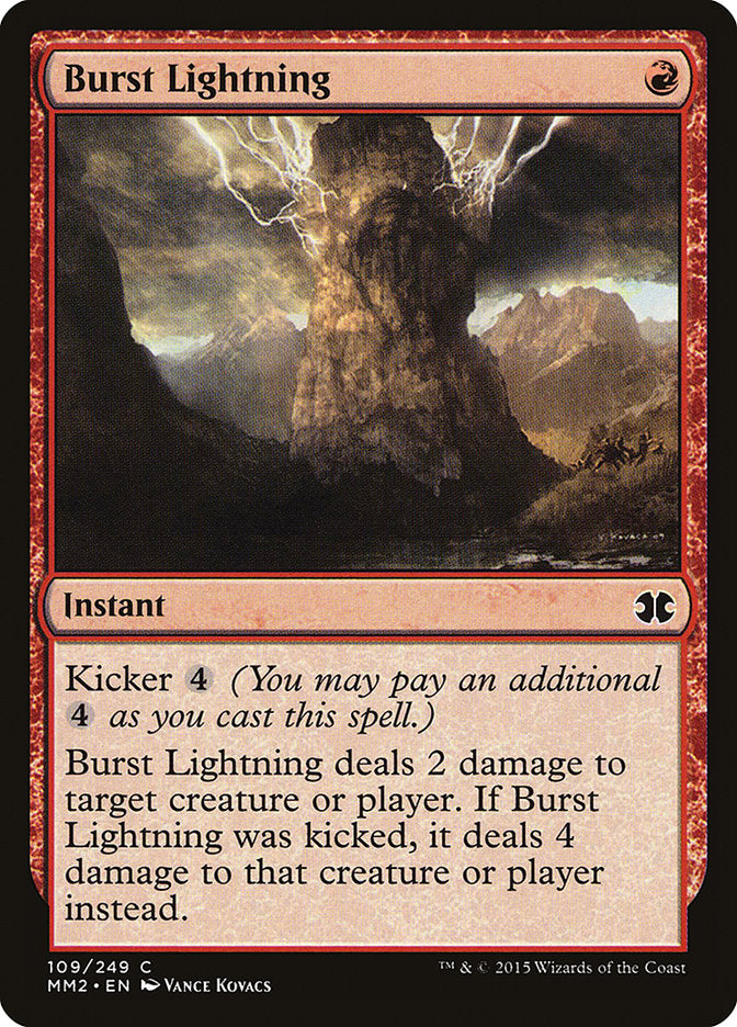 Burst Lightning [Modern Masters 2015] | Local Legends
