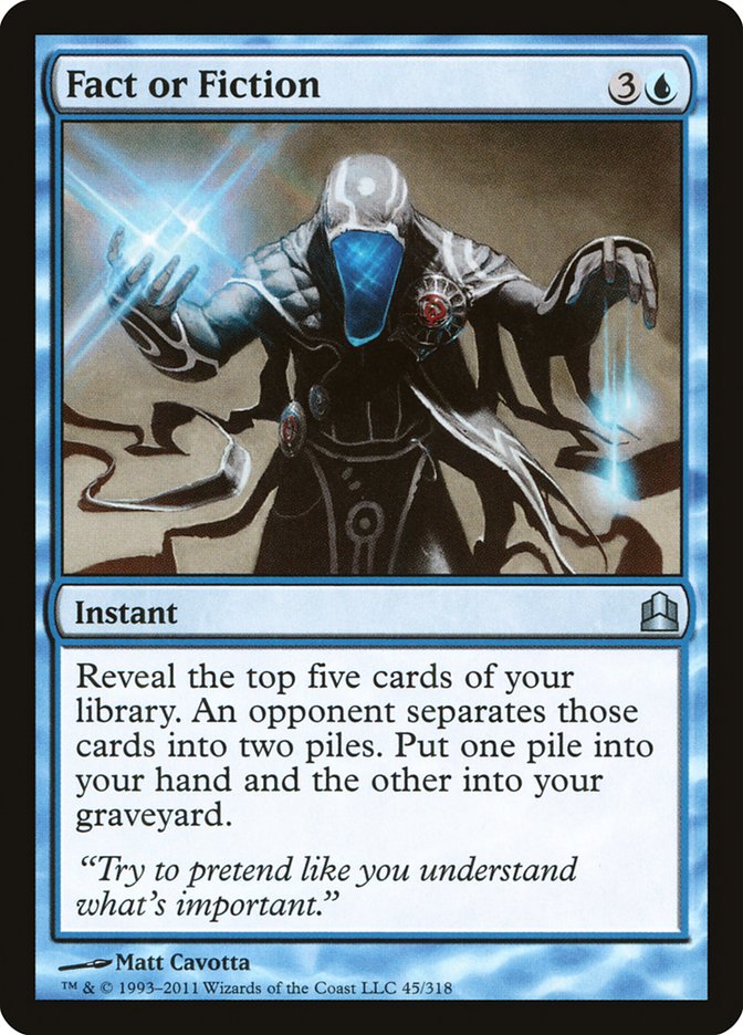Fact or Fiction [Commander 2011] | Local Legends